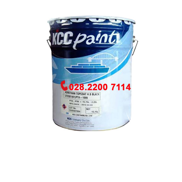 Sơn Chịu Nhiệt KCC 600oC Màu Đen