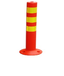 CỘT CAO SU PHÂN LUỒNG JSZ-002 (75x8cm, đế 20cm)