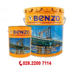 sơn phủ epoxy benzo màu sắc