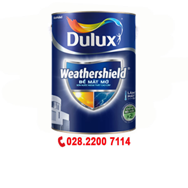 Dulux Weathershield Ngoại Thất-Mờ