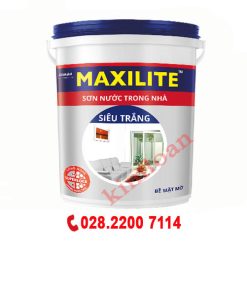 sơn nước maxilite siêu trắng