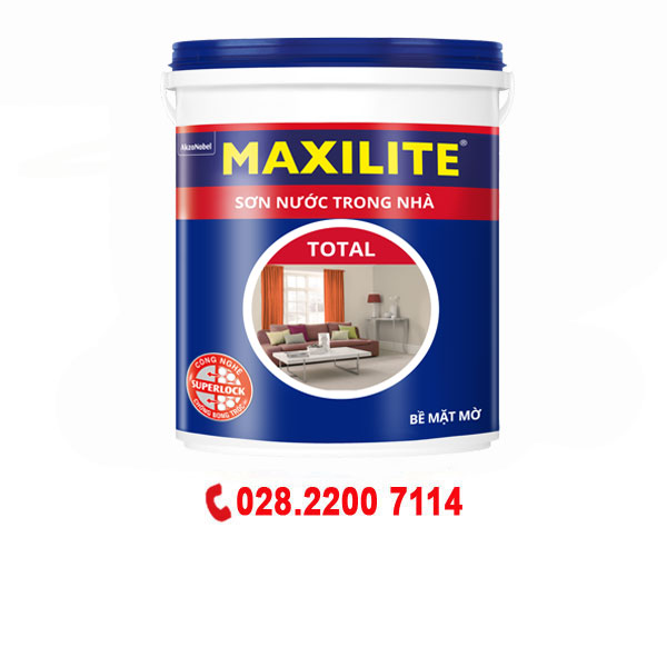 sơn nước trong nhà maxilite total 1