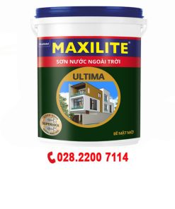 sơn nước ngoài trời maxilite mờ